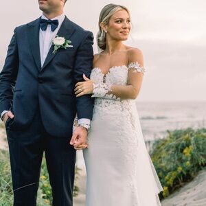 Custom Enzoani wedding dress